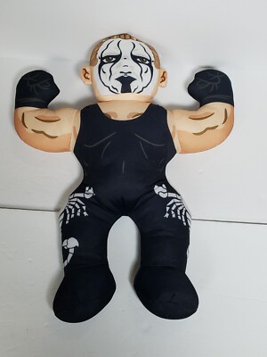 AEW Wrestling Buddies 15  Talking STING Toy Plush Action Figure WWE Wrestler