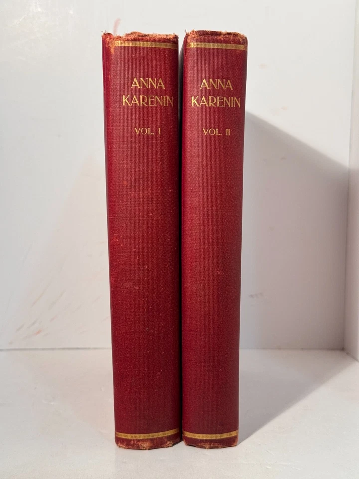 ANNA KARENIN Leo Tolstoy ANNA KARENINA 2vol FIRST Constance Garnett EDITION 1901 Foto 2 de 4
