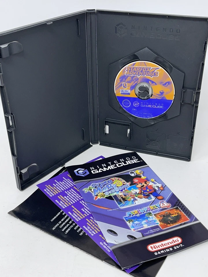 StarFox Adventures Nintendo GameCube VGC — *PAL Region* — With Original Inserts - Image 3 of 3