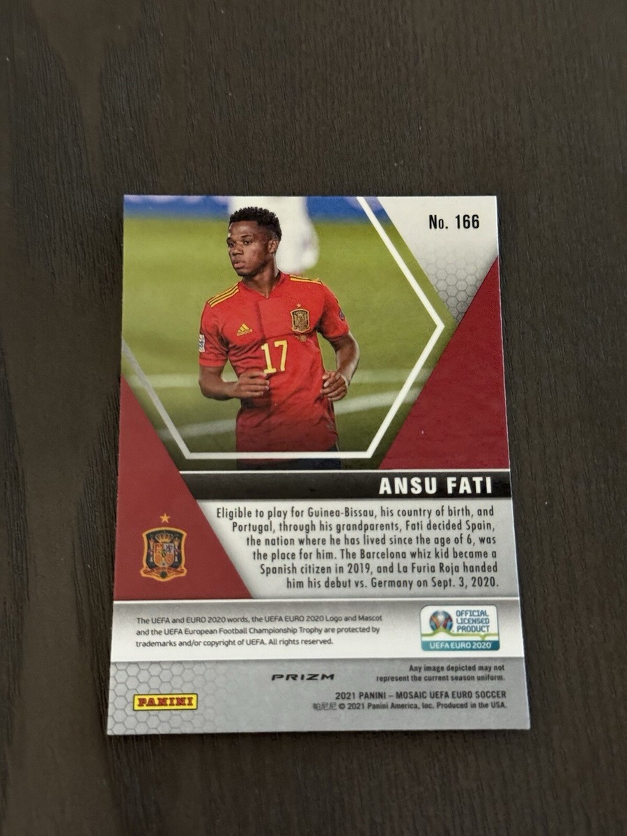 2021 Panini Mosaic UEFA Euro 2020 Silver Mosaic Prizm Parallel