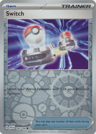 Switch 194/198 Reverse Holo | Scarlet & Violet | Pokemon Card | eBay
