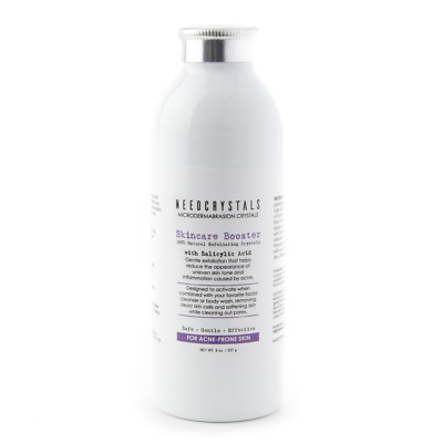 Microdermabrasion Crystals 8 oz. / 227 g. DIY Face Scrub with Salicylic Acid