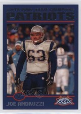 2005 New England Patriots Super Bowl XXXIX Champions Box Set Joe Andruzzi 0h1