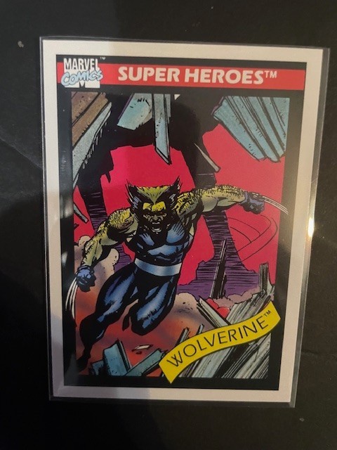 1990 Impel Marvel Universe Wolverine #37 NEAR MINT/ OR BETTER