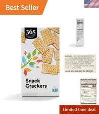 Versatile 16 oz Natural Buttery Crackers - Perfect for Parties and Picnics