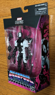 Marvel Legends Series Deadpool Back In Black 6  Action Figure Vs Wolverine 2 3