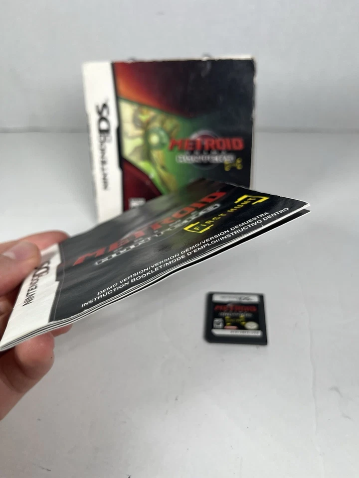Metroid Prime Hunters : First Hunt (DS, 2004) Demo CIB COMPLETE IN SLEEVE - Image 4 of 4