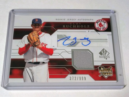 Clay Buchholz [Autograph Jersey] #112 2008 SP Authentic card