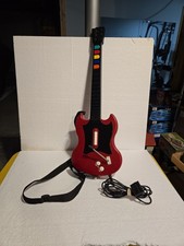RED Guitar Hero Gibson SG Red Octane PS2 Wire...