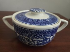 Royal China USA Blue Willow Sugar Bowl w/Lid