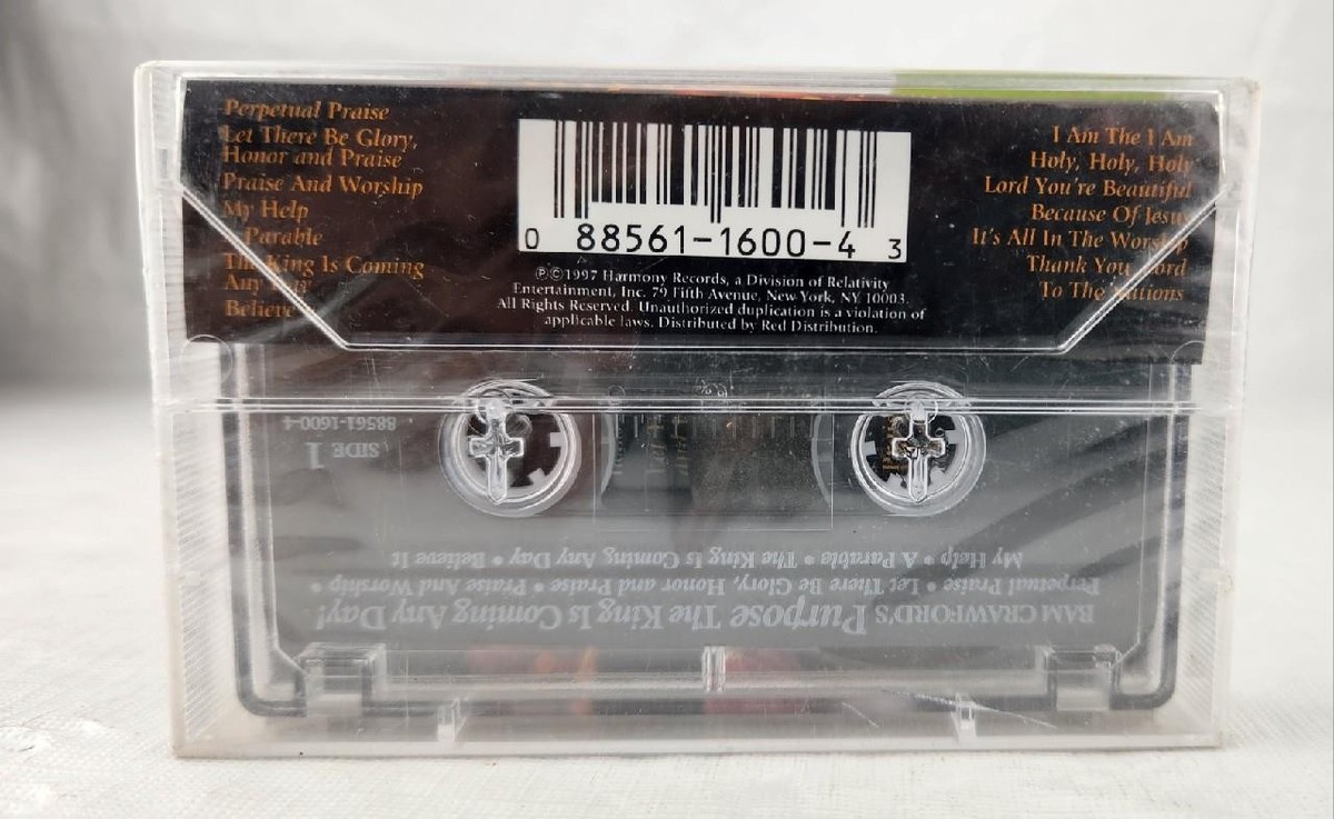The King is Coming Any Day by Bam Crawford (Cassette, May-1997