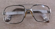 Vintage American Optical Aviator Frames Gold Tone Z87 Styleguard II Dahmer READ