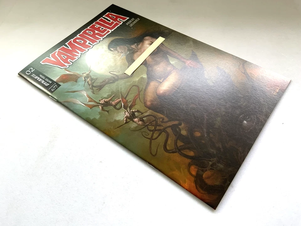 Dynamite VAMPIRELLA (2025) #2 Parrillo Polybag Risque Variant NM (9.4) Ship FREE - Image 4 of 4