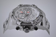 NEW 52mm INVICTA BOLT ACE VD54 CHRONOGRAPH SILVER 48864 WATCH MSRP 1,395.