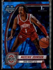 2024-25 Bowman University Chrome Sapphire #54 Meechie Johnson
