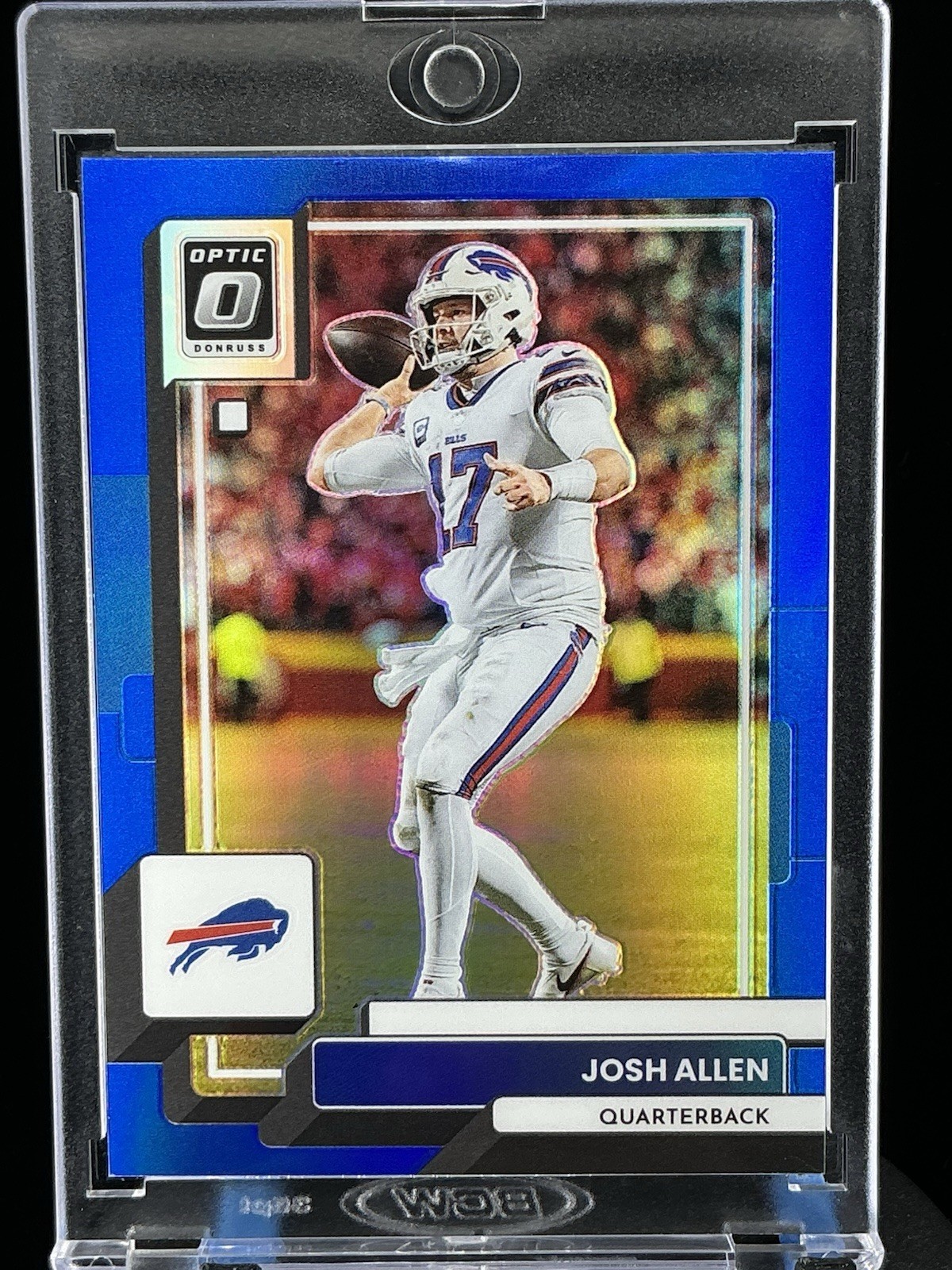 2022 Panini Donruss Optic Josh Allen Blue Prizm /179 Buffalo Bills #20