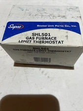 Brand New Supco SHL501 Gas Furnace Limit Thermostat Open 170, Close 130, L39-179