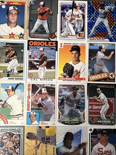 Baltimore Orioles Baseball 72 Card Lot - Picture 3 of 13