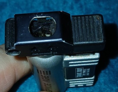 Tank Boy lighter Space Age made in Japan by Prince Vintage rare item UNGETESTET