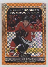 2021 O-Pee-Chee Platinum Marquee Rookies Orange Checkers 16/25 Mike Hardman 0c3