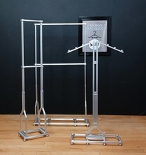 CLOTHES racks DISPLAY boutique SHOP doll STORE FIXTURE 1/6 scale for BARBIE