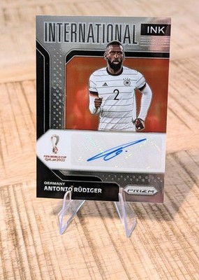 Panini Prizm International Ink Antonio Rüdiger Auto Deutschland Real Madrid