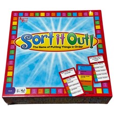 Sort It Out Board Game — University Games 2008 —
