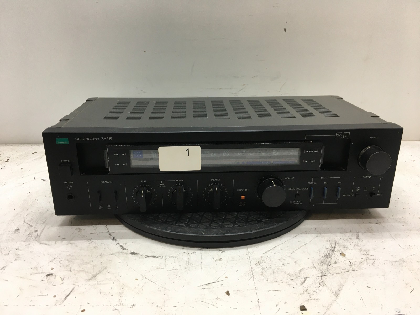 Sansui sr-404 vintage audio equipment - eBay listing photo 1