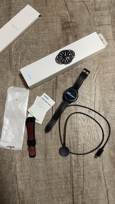 Samsung Galaxy Watch3 SM-R845F 45mm Edelstahlgehäuse mit Lederriemen - Mystic...