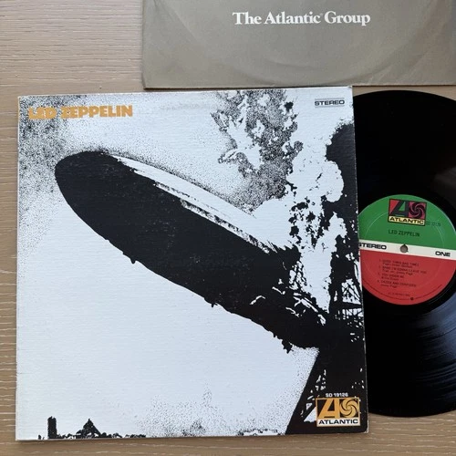 1970s LED ZEPPELIN Monarch US Press Working Wheel+ Original Sleeve! VG+ NICE