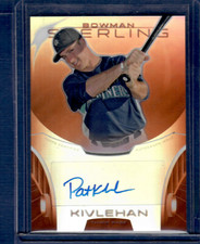 2013 Bowman Sterling Patrick Kivlehan Prospect Orange Refractor #43/75 Auto