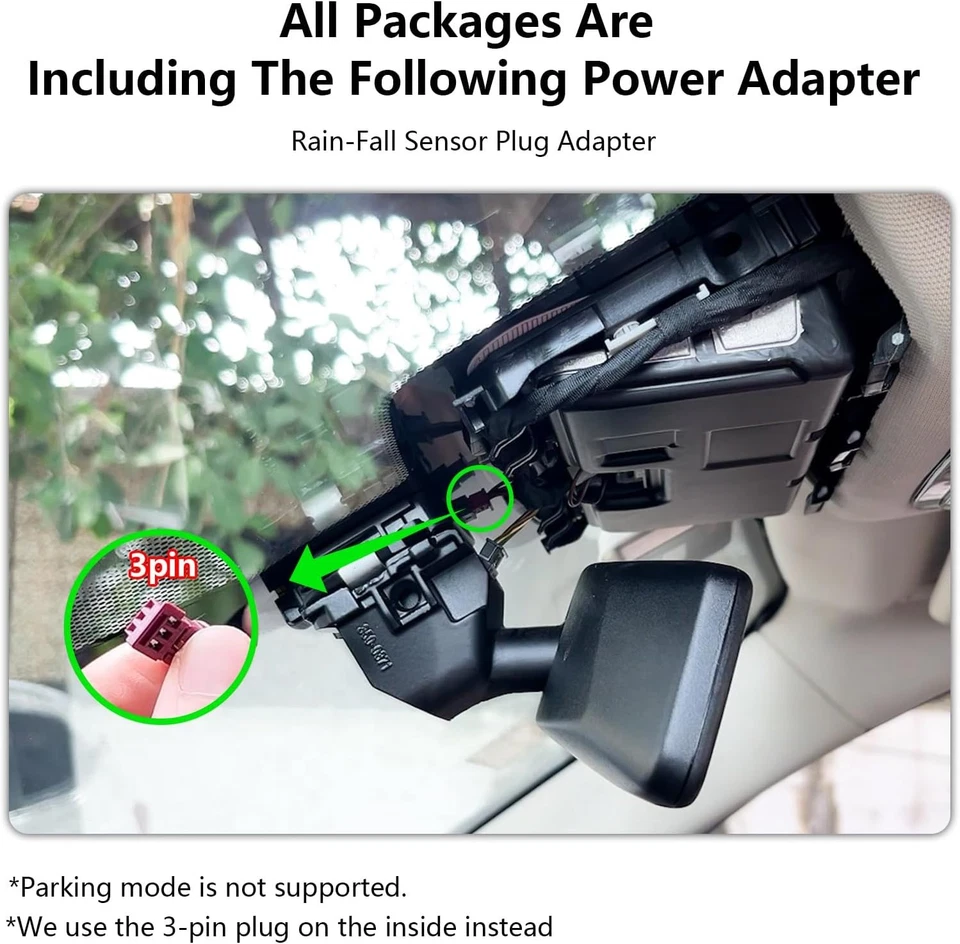 Custom Fit Front 4K & Rear 1080p Dash Cam for 2024-2025 BMW X2, WiFi, App, 128GB - Image 2 of 4