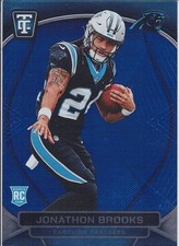 2024 Panini Totally Certified #147 Jonathon Brooks Mirror Blue #/399