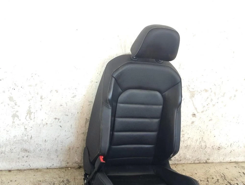 1K8881515 Siège Avant Gauche Conducteur En Cuir Volkswagen Golf 7 GTD 2.0 - Photo 3/4