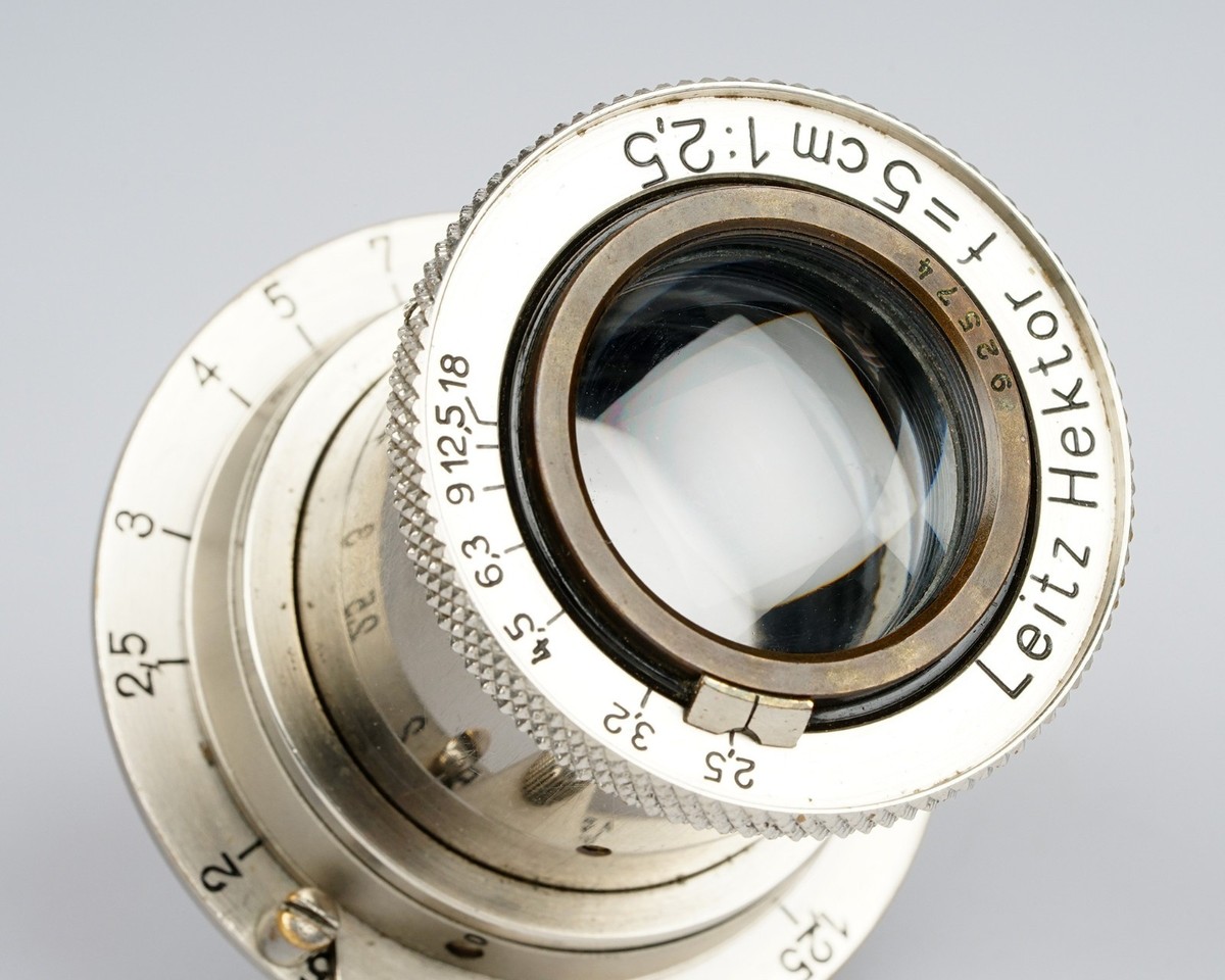 Leica Leitz HEKTOR Nickel 5cm 50mm f2.5 50/2.5 LTM 1930 FIRST