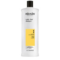 Nioxin System 1 Scalp + Hair Shampoo 1000Ml - Shampoo FüR Leichte HaarverdüNnu