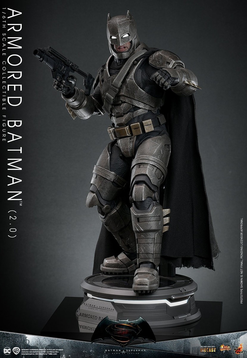 ホットトイズ MMS742D62 アーマード・バットマン通常版 Batman Hot Toys BVS Dawn of Justice Armored Batman 2.0 Collector Edition