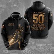 Star Wars A New Hope 50th Anniversary Darth Vader Hoodie 3D All Over Print