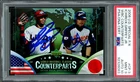 Ken Griffey Jr & Ichiro Suzuki Auto 2006 UD Special F/X Card #CP3 PSA 9 Sig GM