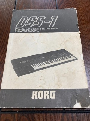 Korg DSS-1 owner's manual