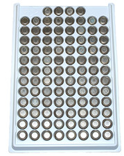 100 ENERGIZER 357 / 303 / SR44W SILVER OXIDE BATTERIES. FREE SHIP