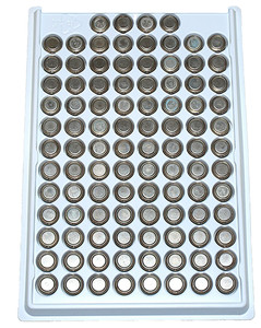 100 ENERGIZER 357 / 303 / SR44W SILVER OXIDE BATTERIES. FREE SHIP