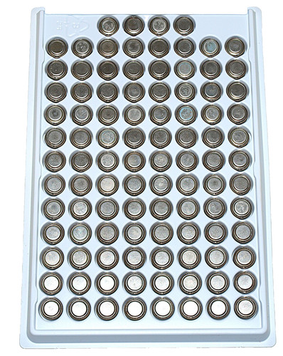 100 ENERGIZER 357 / 303 / SR44W SILVER OXIDE BATTERIES. MADE in USA. FREE SHIP