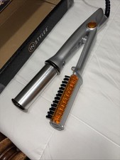 2-in-1 Rotating Hair Styler Automatic Curling Iron, Ceramic Tourmaline, 3 Temp
