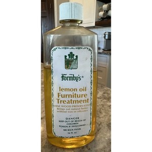 Formby’s Penetrating Lemon Oil Wood Furniture Treatment 60% full - 16oz DISCONT