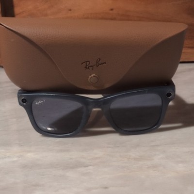 Ray-Ban Meta RW4006 Smart Glasses w/ Charging Case & Hard Case, Bluetooth