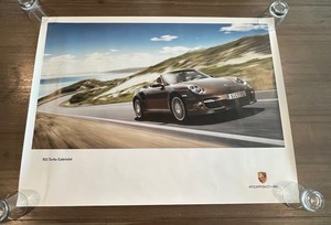Porsche 911 - 997 Turbo Cabriolet Factory Poster