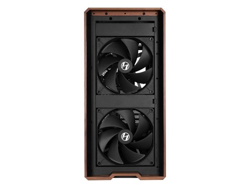 Lian Li LANCOOL 217 Boîtier d'ordinateur en bois de noyer véritable, boîtier PC mi-tour ATX - Photo 3/5