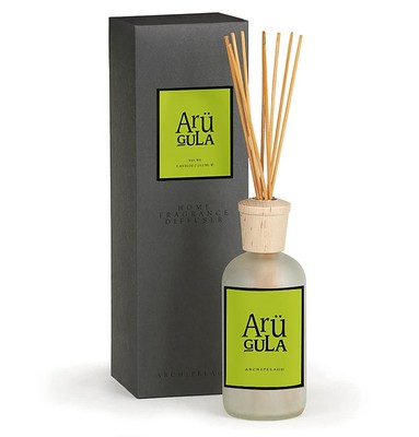 Arugula Reed Diffuser | Includes Fragrance Oil Decorative Wooden Cap and 10 Diff