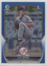 2023 Bowman Chrome Prospects Blue Refractor 74/150 Luis Serna #BCP-168 6fs